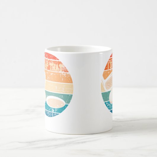 I'D Tap That Golf Ball Hole Swing Golfing Course S コーヒーマグカップ (中央)