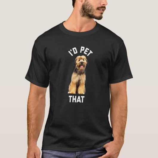 Id That Bearded Collie Tシャツ (正面)