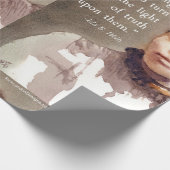 Ida B Wells 引用符 ベビー ラッピングペーパー (角)