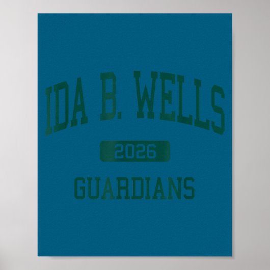 Ida b. wells 高校 2026年卒業 ポートランド OR ポスター (正面)