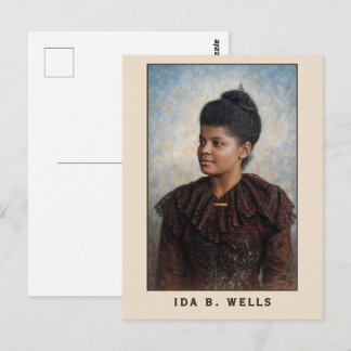 Ida B Wells Portrait Painting ポストカード