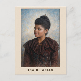 Ida B Wells Portrait Painting ポストカード