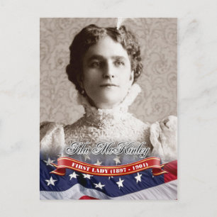 Ida McKinley(米国大統領夫人) ポストカード