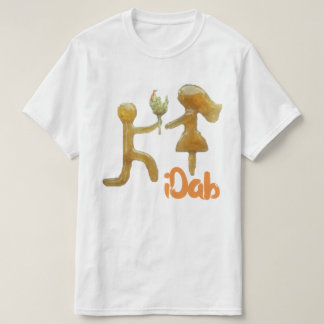 iDabホワイトTシャツ Tシャツ