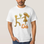 iDabホワイトTシャツ Tシャツ (正面)