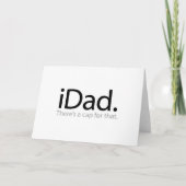 iDad – そのためのキャップがある(iパパ) シーズンカード (正面)