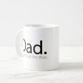 iDad コーヒーマグカップ (正面左)