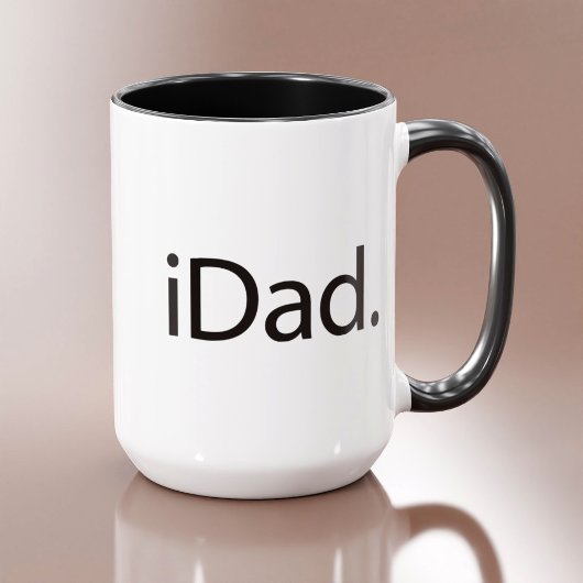 iDad ロゴ (i Dad) マグカップ