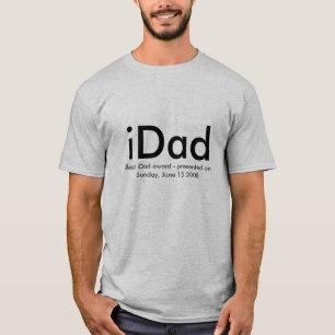 iDad Tシャツ – 最高の iDad賞の発表日