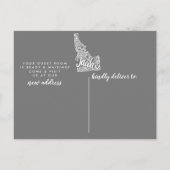 IDAHO州引越し告知ポストカード 案内ポストカード (裏面)