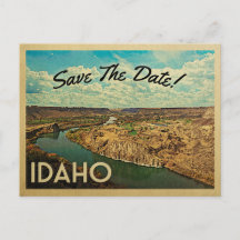 Idaho日付のヴィンテージはがきを保存
