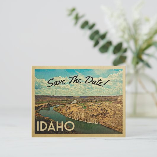 Idaho日付のヴィンテージはがきを保存 案内ポストカード (スタンド正面)