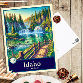 Idaho | Anime Style Cel Shaded Postcard ポストカード