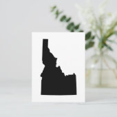 Idaho Announcementへの独自の移行を作成 ポストカード (スタンド正面)