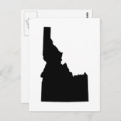 Idaho Announcementへの独自の移行を作成 ポストカード (正面/裏面)