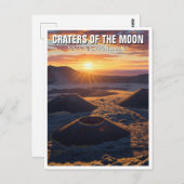 Idaho Craters of the Moon National Monument ポストカード (正面/裏面)