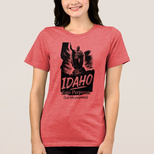 Idaho “Esto Perpetua” T-Shirt... トライブレンドＴシャツ (正面)