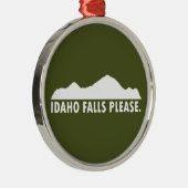 Idaho Falls Please メタルオーナメント (右)
