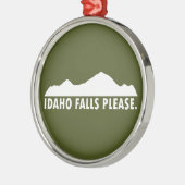 Idaho Falls Please メタルオーナメント (左)