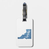 Idaho Home Wood Grain ラゲッジタグ (裏面縦)