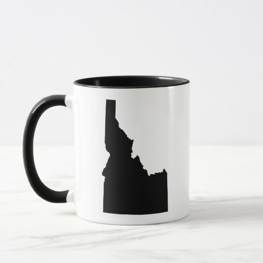 Idaho in Black マグカップ (左)