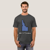 Idaho is Powerless Boxy Tシャツ (正面フル)
