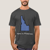 Idaho is Powerless Boxy Tシャツ (正面)