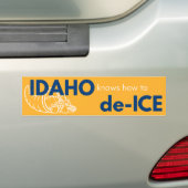 Idaho political bumper sticker バンパーステッカー (車上)