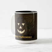 Idaho Potato Tato'lantern Two-Tone Coffee Mug ツートーンマグカップ (正面左)