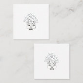 Idaho State Map with Justice Scales and Peace Dove 予約カード (正面/裏面)