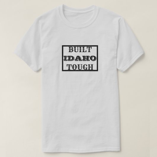 IDAHO TOUGH Tシャツ (デザイン正面)