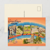 Idaho Vintage Postcard ポストカード (正面/裏面)