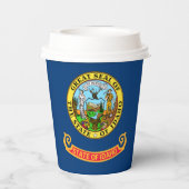 Idahoan Flag, Flag of Idaho 紙コップ (裏面)