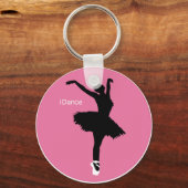 iDance （ピンク） キーホルダー (正面)