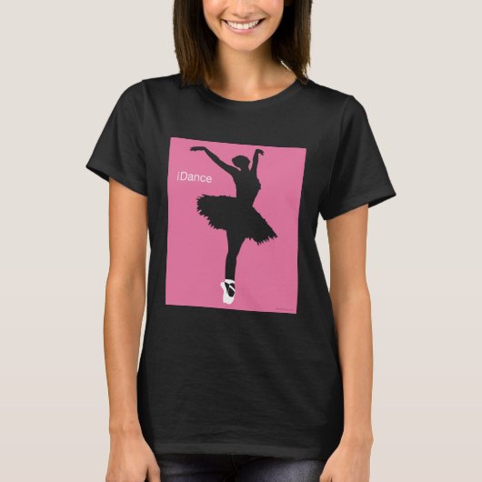 iDance (ピンク) Tシャツ (正面)