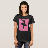 iDance (ピンク) Tシャツ (正面フル)