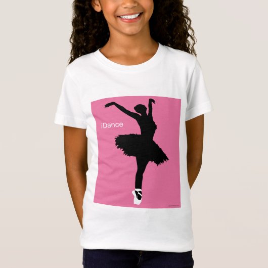 iDance (ピンク) Tシャツ (正面)
