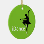 iDance (私は踊ります)のオーナメント セラミックオーナメント (右)