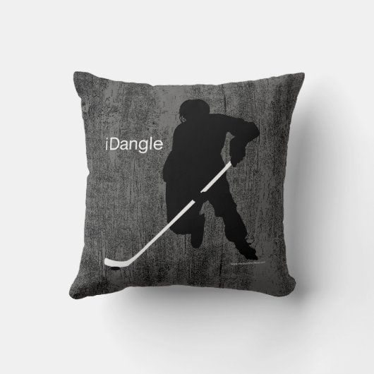 iDangle (ホッケー) クッション (裏面)