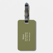 iDangle (ホッケー) ラゲッジタグ (裏面縦)