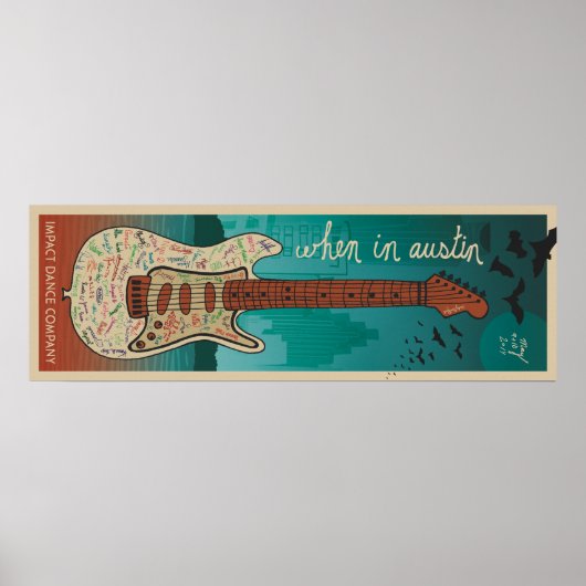 IDC 2014 When In Austin Poster ポスター (正面)