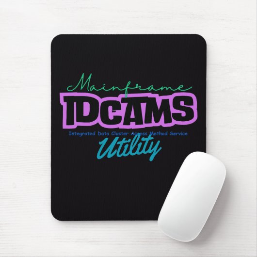 IDCAMSユーティリティ搭載メインフレームコンピュータ マウスパッド (マウス)