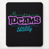 IDCAMSユーティリティ搭載メインフレームコンピュータ マウスパッド (正面)