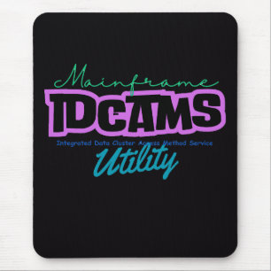 IDCAMSユーティリティ搭載メインフレームコンピュータ マウスパッド