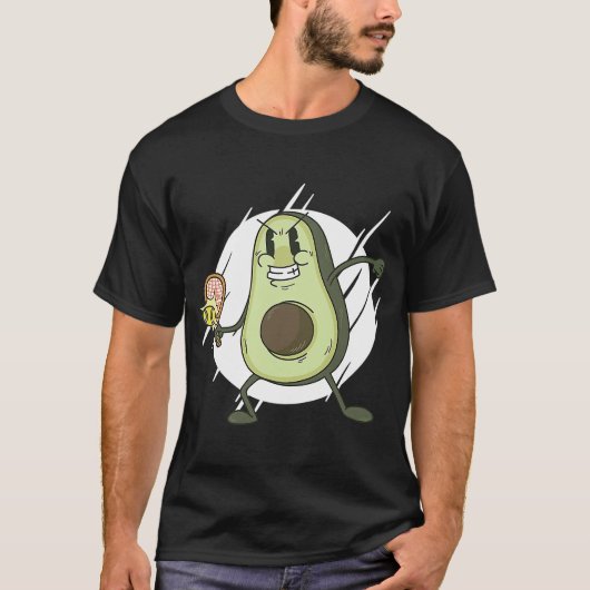 idea for avocado tennis tシャツ (正面)