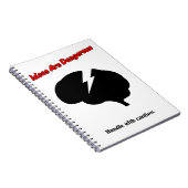 Ideas Are Dangerous – Think Boldly ノートブック (右側)