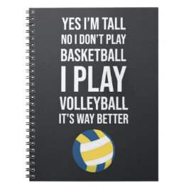 Ideas For Volleyball Team Gifts For Her Player ノートブック