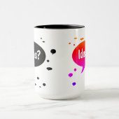 Ideas Inspiration Encouragement Teamwork Inspiring マグカップ (中央)