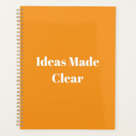 Ideas Made Clear  プランナー手帳