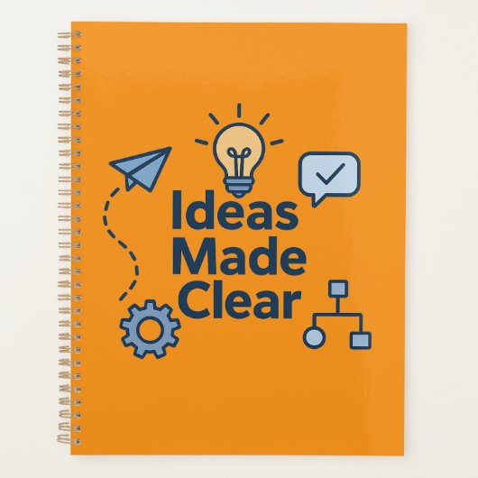 Ideas Made Clear Planner プランナー手帳 (正面)